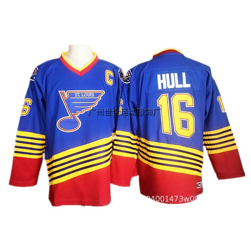 Mens Retro Ice Hockey Jersey Vancouver Canucks St. Louis Blues Los Angeles Kings Cotton Blend Team Fan Apparel