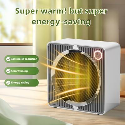 500W Intelligent Constant Temperature Electric Heater 360 ° Thermal Cycle Heating Fan Household Small Desktop Warm Air Blower