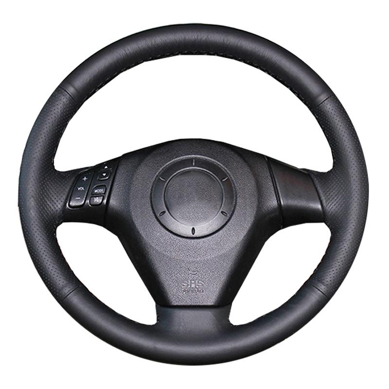DIY Custom πρωτότυπο κάλυμμα τιμονιού αυτοκινήτου για Mazda 3 5 6 Axela Atenza MPV Pentium B70 Δερμάτινη πλεξούδα για τιμόνι