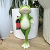 Blumentopfhänger Frosch Dekorative Figuren Frosch Dekorativer Frosch Tiere Harzstatue Gartendekoration Froschhänger