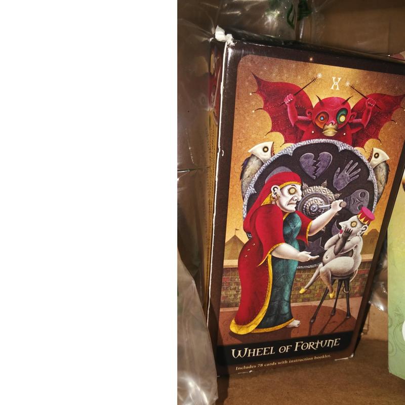 Deviant Moon Tarot Borderless Edition-Karten Tarot-Kartenspiele