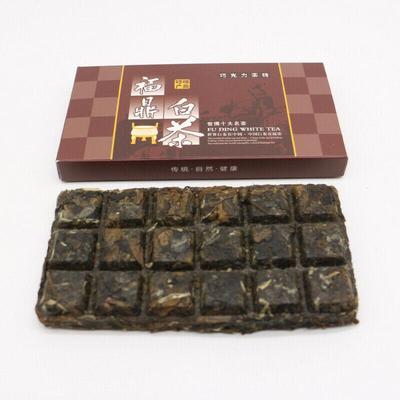 100 g 2014 Fuding White Tea Brick Gesundheitsvorteile Trockener Tee Traditioneller Craft-Tee
