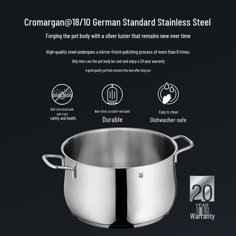 WMF Stainless Steel 2-Piece Induction Cookware Set