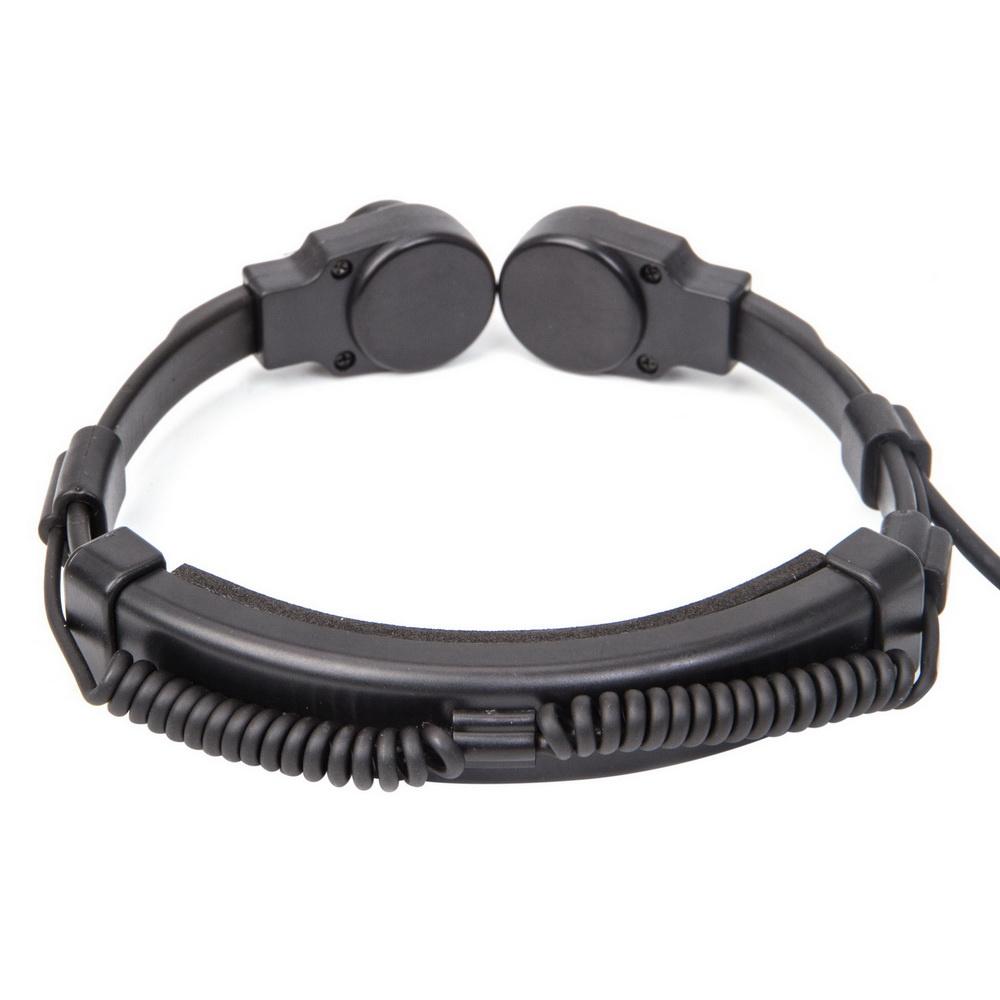 Vysílačka Mikrofon U94 PTT Krční Mikrofon s Hrdelním Mikrofonem Sluchátko Rádiová Náhlavní Souprava pro Baofeng Kenwood