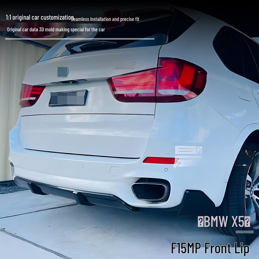 BMW X5 (2014-2018) F15 MP Rear Lip Spoiler - Car Modification Part
