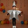 Star Costume with Hat Polyester Star-Shaped Light for Stage Performances