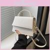 Retro Shoulder Bag Casual Handbag Fashion 2024 Spring New Bag Women Simple Crossbody Small Square Bag Female Black