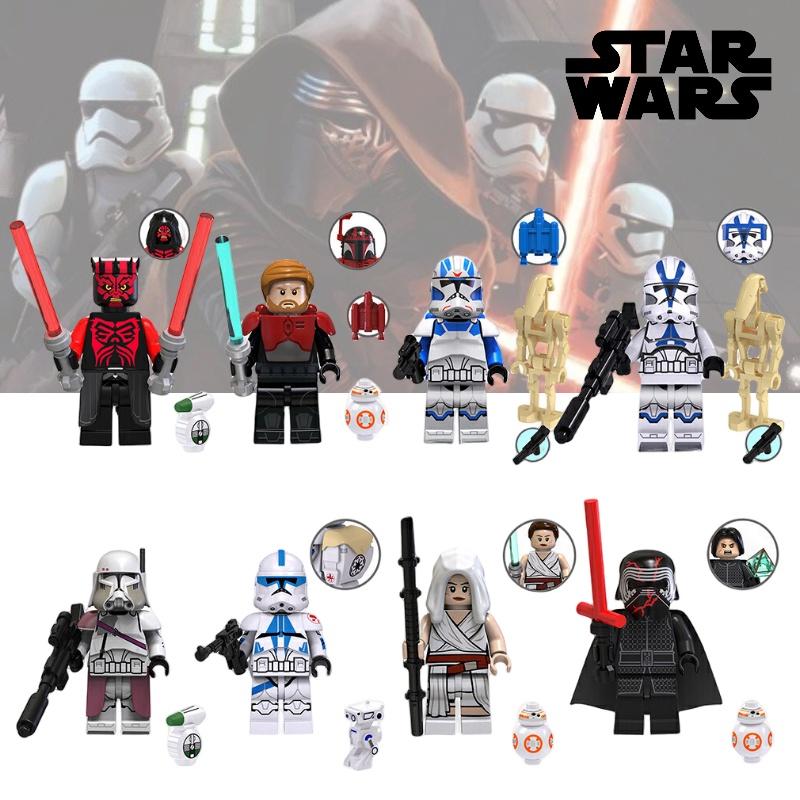 Tv6104 Futuristic Series Commander Ray Kylo Ren Building Block Toy Abs Plastic Diy 0-38 Pieces