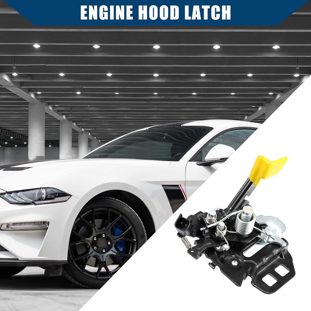 No.FR3Z-16700-A Hood Latch Assembly for Mustang 2015-2020 / Engine Hood Lock/Durable / 1Pcs Black