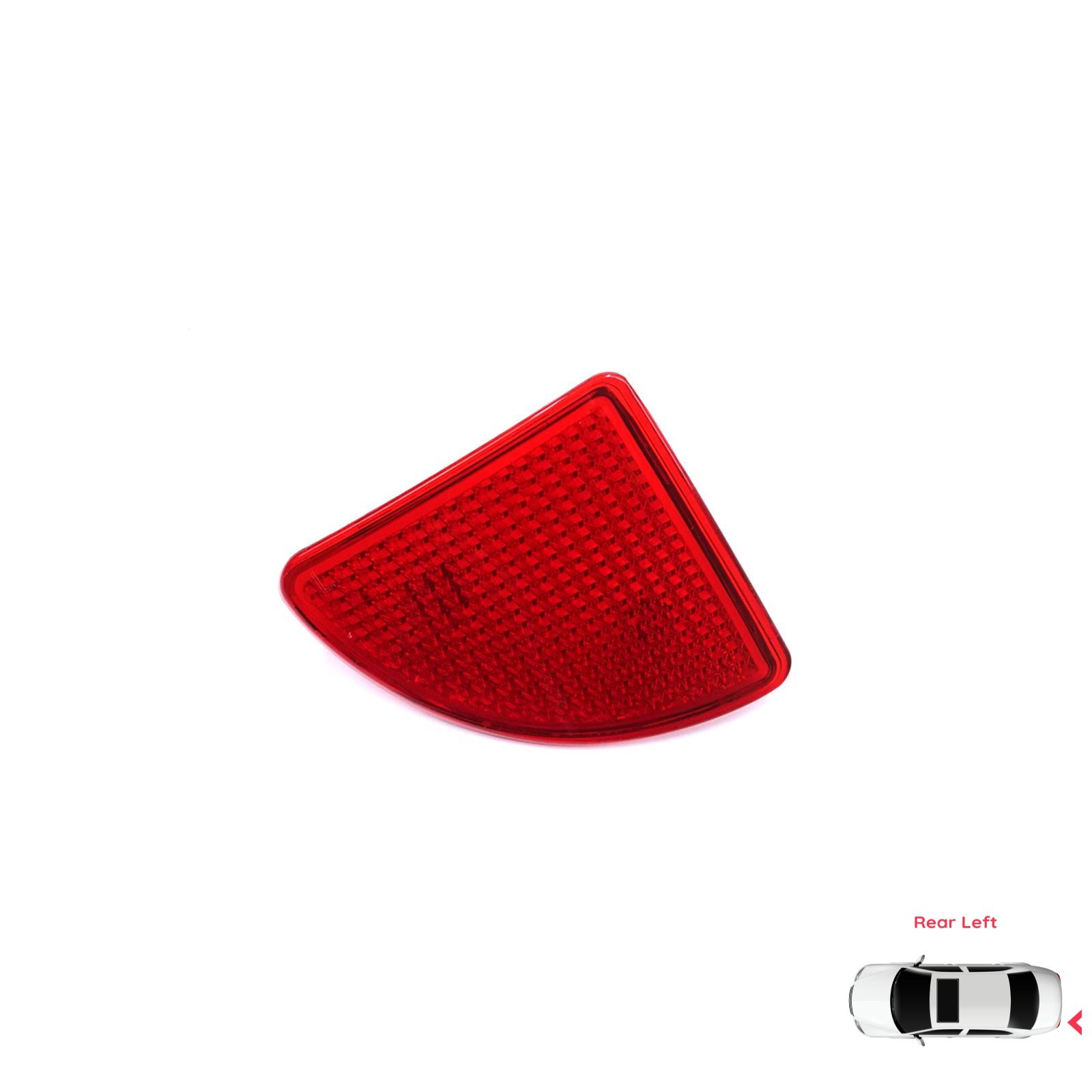 

BSP1236-1 Rear Left Side Bumper Reflex Reflector for Renault Kangoo MK1 Express Nissan Kubistar X76 Dacia Logan MK1 KS MCV Van 2004-2008 7700308720