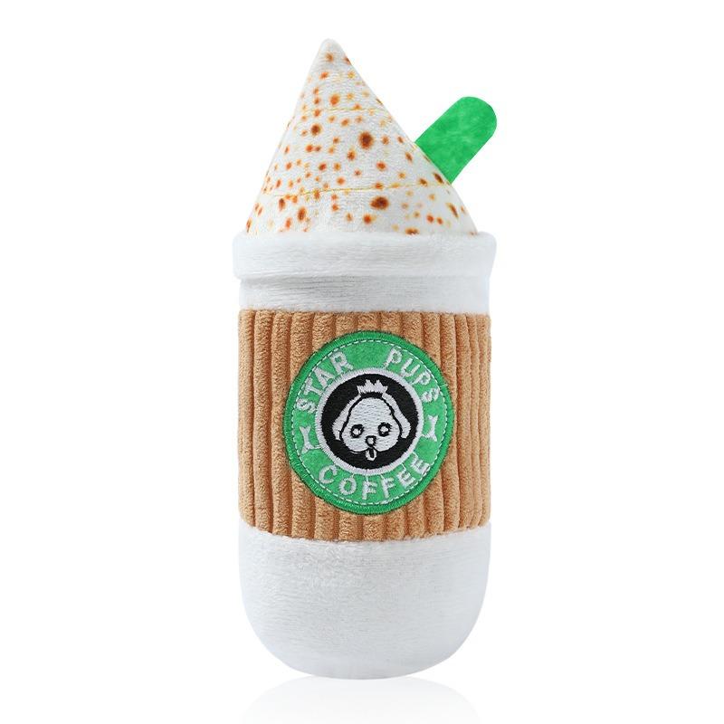 Dog Biting Sound Toy, Fun Pizza, BB Barking Interactive Training, Tear-resistant Pet Teeth Grinding Toy