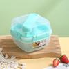 Double Layer Bento Picnic Box with Cutlery – Large Capacity & Fresh-Keeping for Salads