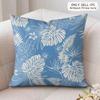 Monstera Pattern Cushion Cover Soft Plush Fabric DoubleSided Printed Cushion Covers for All Seasons Modern HomeDecor Gift