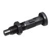 Self-Locking Knob Plunger Fine Thread Screw Indexing Plungers Carbon Steel Knob Plunger for Precise Positioning Durable