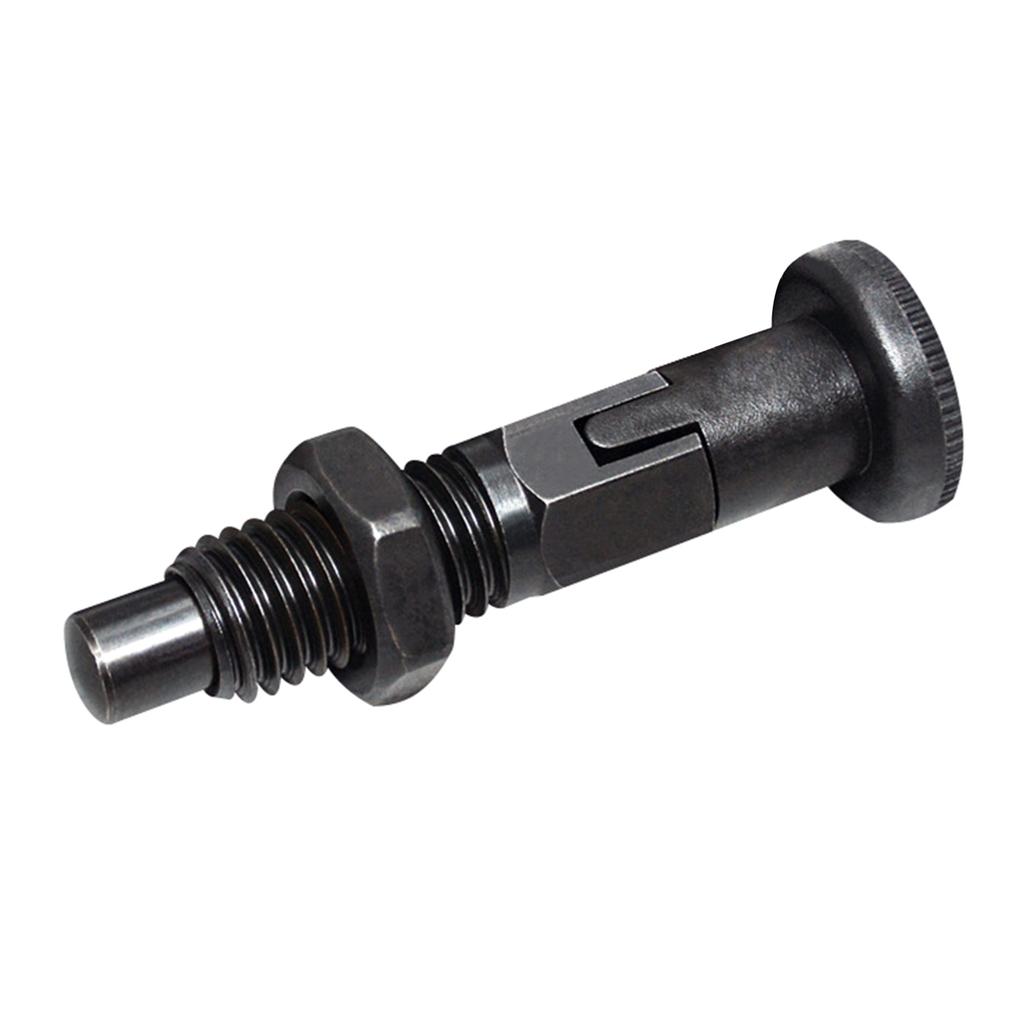 Self-Locking Knob Plunger Fine Thread Screw Indexing Plungers Carbon Steel Knob Plunger for Precise Positioning Durable