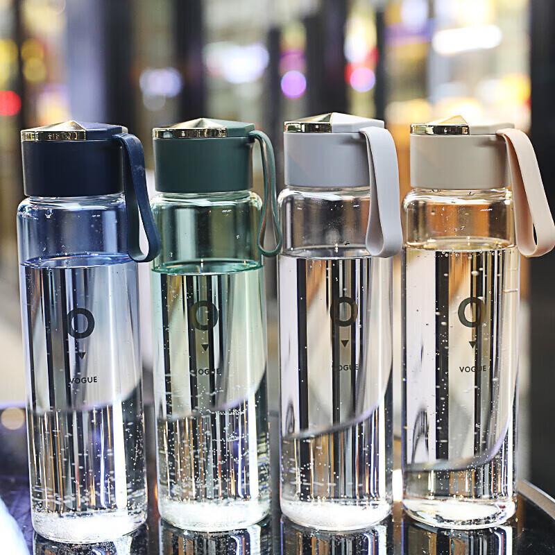 Strawberry Life Portable Gradient Glass Cup