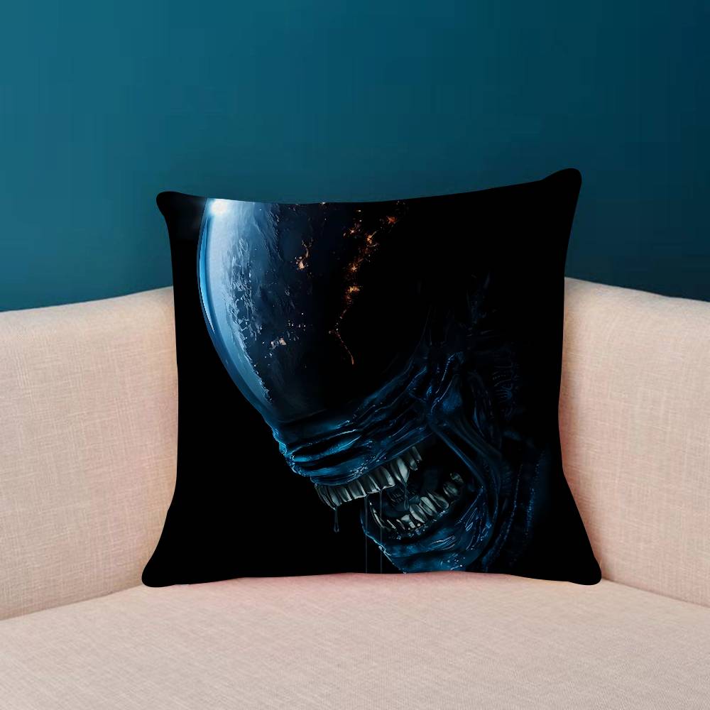 Horror Movie Alien Pillow Cover Sofa Cushion Cover Home Room Decoration Children Gift