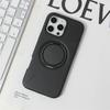 Wireless Charging Strong Magnetic 360° Rotating Ring Stand PU Leather Phone Case For iPhone 17 16 15 14 13 12 Pro tective Case