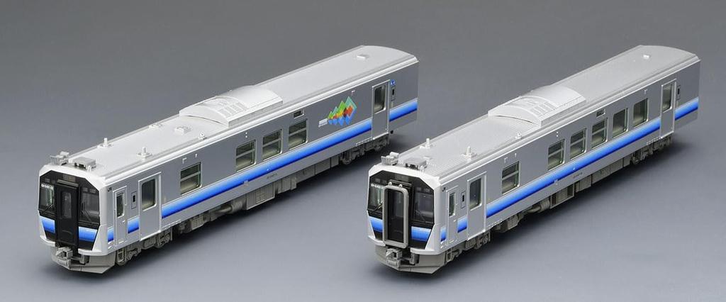 TOMYTEC TOMIX N Gauge JR Type Akita Color Set 98107 Railway Model Diesel Car GV-E401/GV-E402