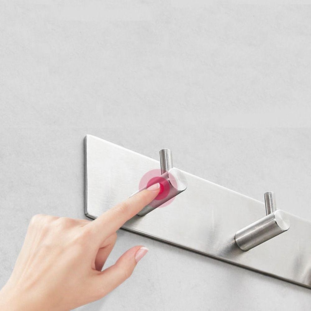 Black Coat Hooks Hanging Bags Key Hangers Multi-Purpose Towel Holder  for Home