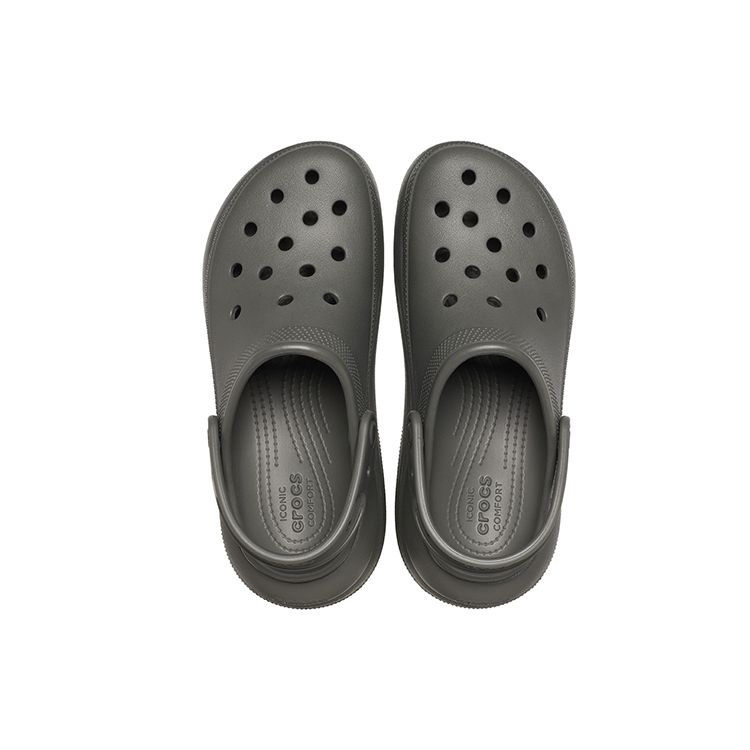 Crocs Classic Crush Clog Dusty Olive Unisex Sneakers 207521-3J5
