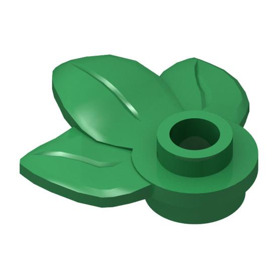 

430Pcs Mini Plants Building Blocks Round 3 Layered Leaves Micro Building Block Plant Plate Tree Leaves Classic Building Pieces Bulk Replacement Parts зелёный