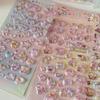 3D Relief Jelly Stickers Cartoon Animal Sticker DIY Phone Case Diary Stationery Stickers Creative Scrapbook Decoration Gifts