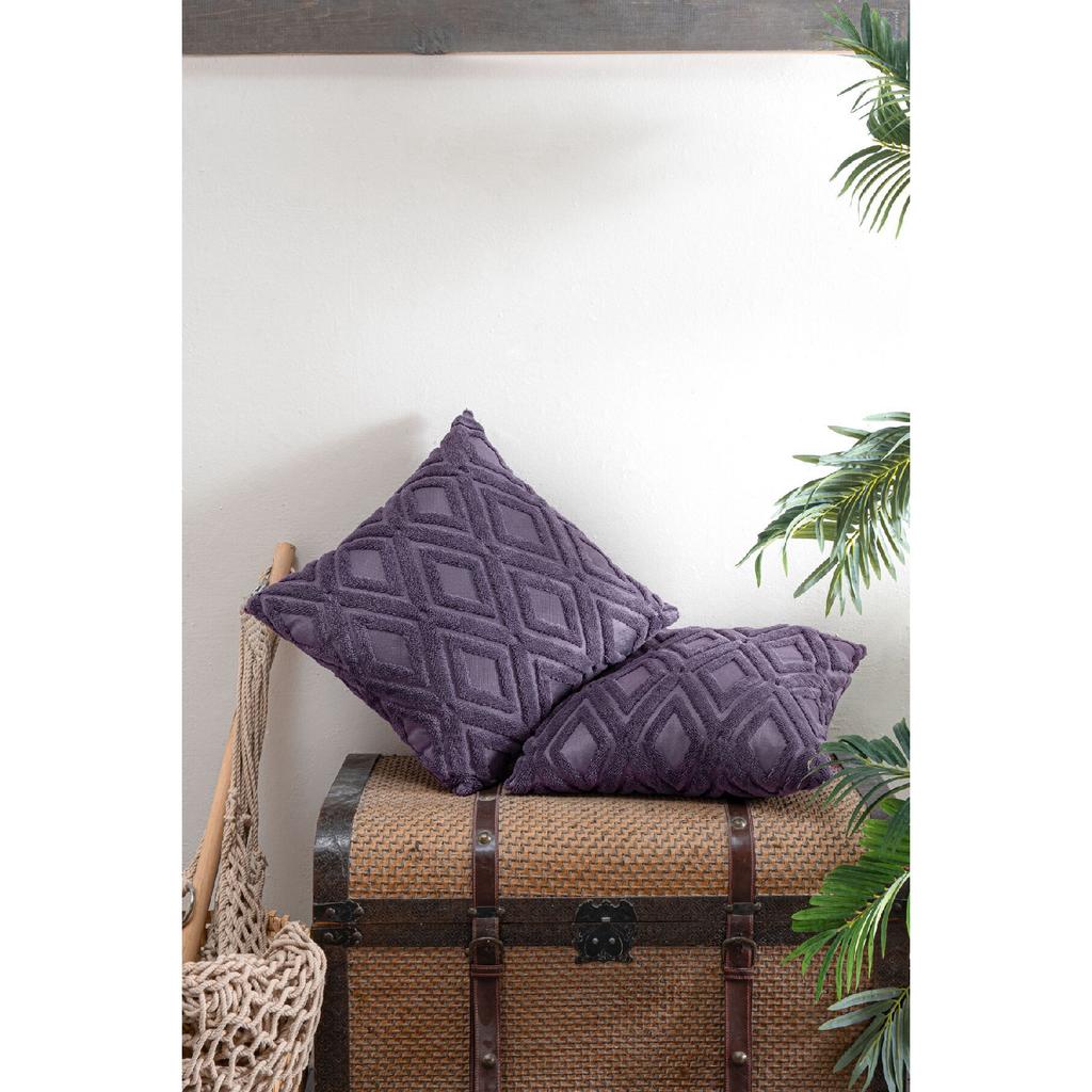 Bohemian Punch 2-piece Decorative Throw Pillow Cover Pillow Case Double Sided 43x43 Cm