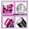 Dileber Large Capacity 316 SS Insulated Straw Tumbler