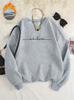 90s Graphic Letter Print Womens Hoodies Casual Sweatshirt Graphic Hoody Fashion O-Neck Pullover Female Clothes