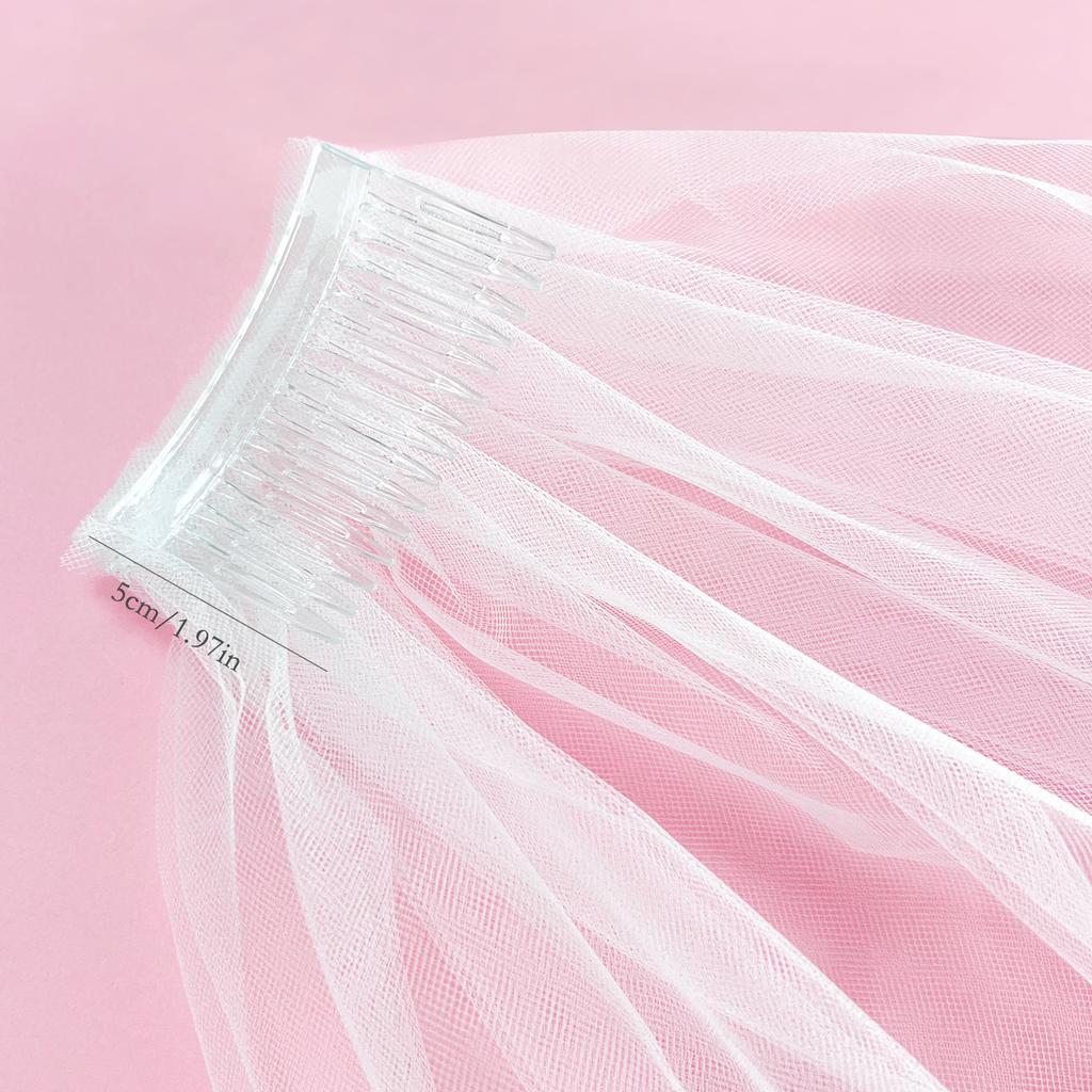 New Bachelorette Party Bridal Veil Headband Set Bride To Be Wedding Essential Prom Strap Crown