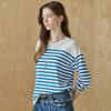 Saint Stripe Round Neck Knit Ze05qk002na