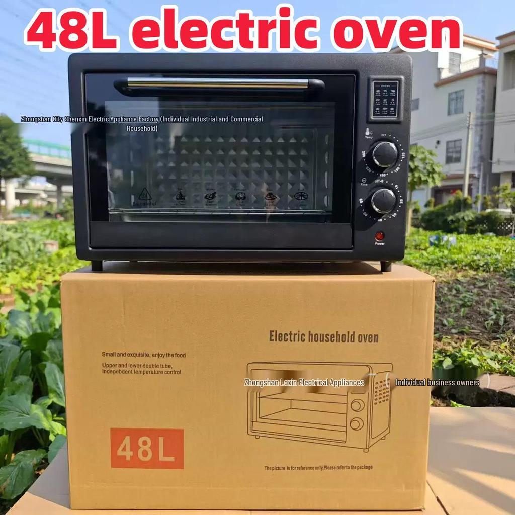 25L Multi-Functional All-in-One Electric Oven with Double-Layer Baking for Home Use