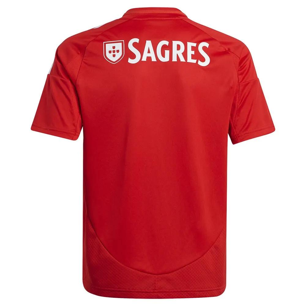 Adidas Benfica Soccer Training Jersey 100% Recycled Polyester red