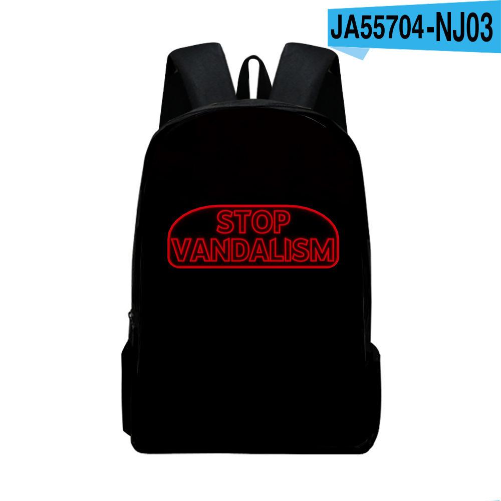 Skibiditoilet Toilet Man School Bag School Backpack Kids Backpack 17inch x backpack bag