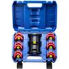 Oil Seal Removal Kit Motorcycle Oil Seal Tool Carbon Steel Construction Heat-treated Metal Non-slip Grip Design