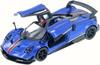 KinSmart Scale Pagani Huayra BC Livery Edition 2016 Pullback Diecast Model with Box 1/38 (Blue)