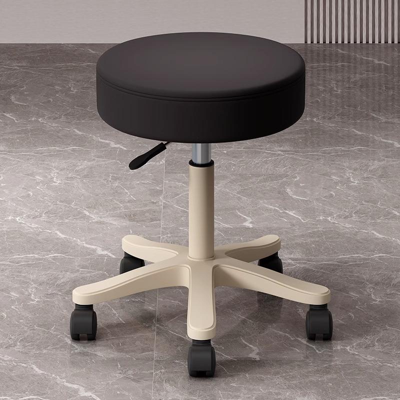Beauty Salon Swivel Stool: Hairdresser, Nail Technician, Makeup Artist, Barber Wheeled Chair
