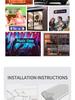 HD Flexible LED Car Smart Sticker: Full-Color Bluetooth App-Controlled Expression Screen for Rear Window, Waterproof and Soft.