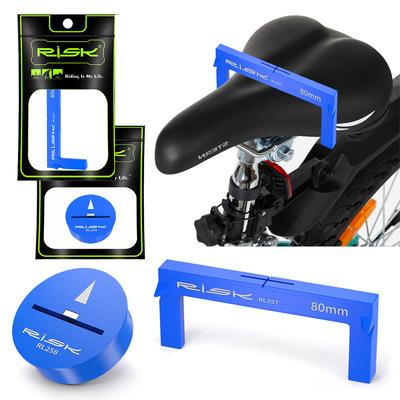 1/2pcs Bicycle Bike Seat Cushion Height Measuring Tool Fitting Measurement Gauge Saddle Positioning Tools For MTB Road Bike