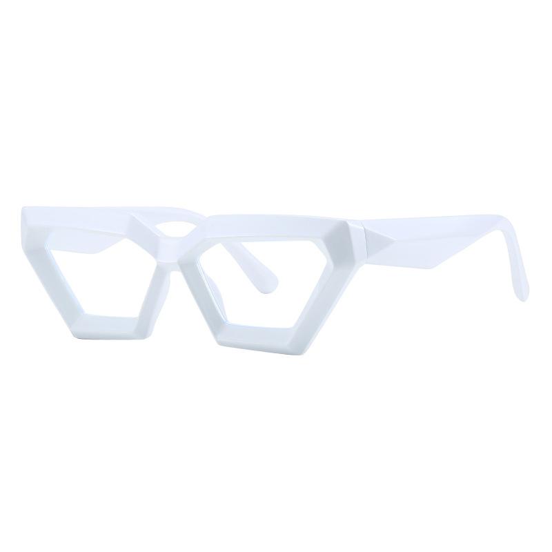 Transparent Computer Plano Glasses for Man Woman Anti Blue Light Clear Round Frame Eyewear Blocking Optical Spectacle Eyeglasses