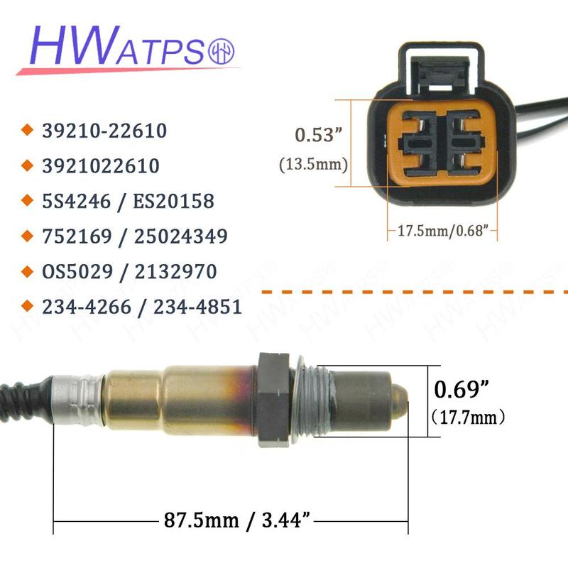 

39210-22610 3921022610 Oxygen Sensor For Hyundai Accent Elantra i30 Trajet Tucson For Kia Rio Cee d Cerato O2 Lambda Probe