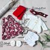 BlissfulPixie Handmade Waldorf Doll Clothes 30cm Clothing Set with Nice Box for Girls Christmas Birthday Gift Eva Clothing Accessories -