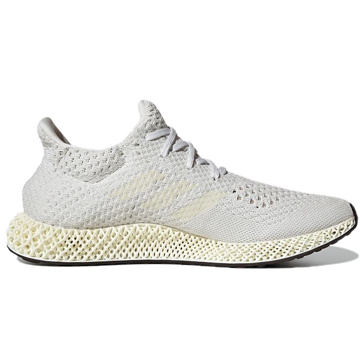Adidas Futurecraft 4D Crystal White Unisex Sneakers Chalk-White Core-Black Q46229