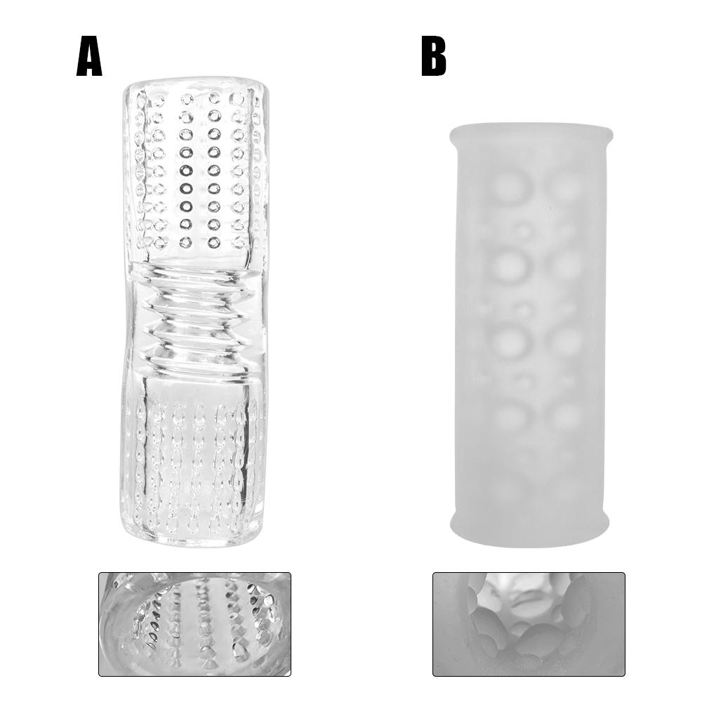 Sex Toy Sucking Penis Pump Transparent Glans Sex Shop Male Masturbator Cup