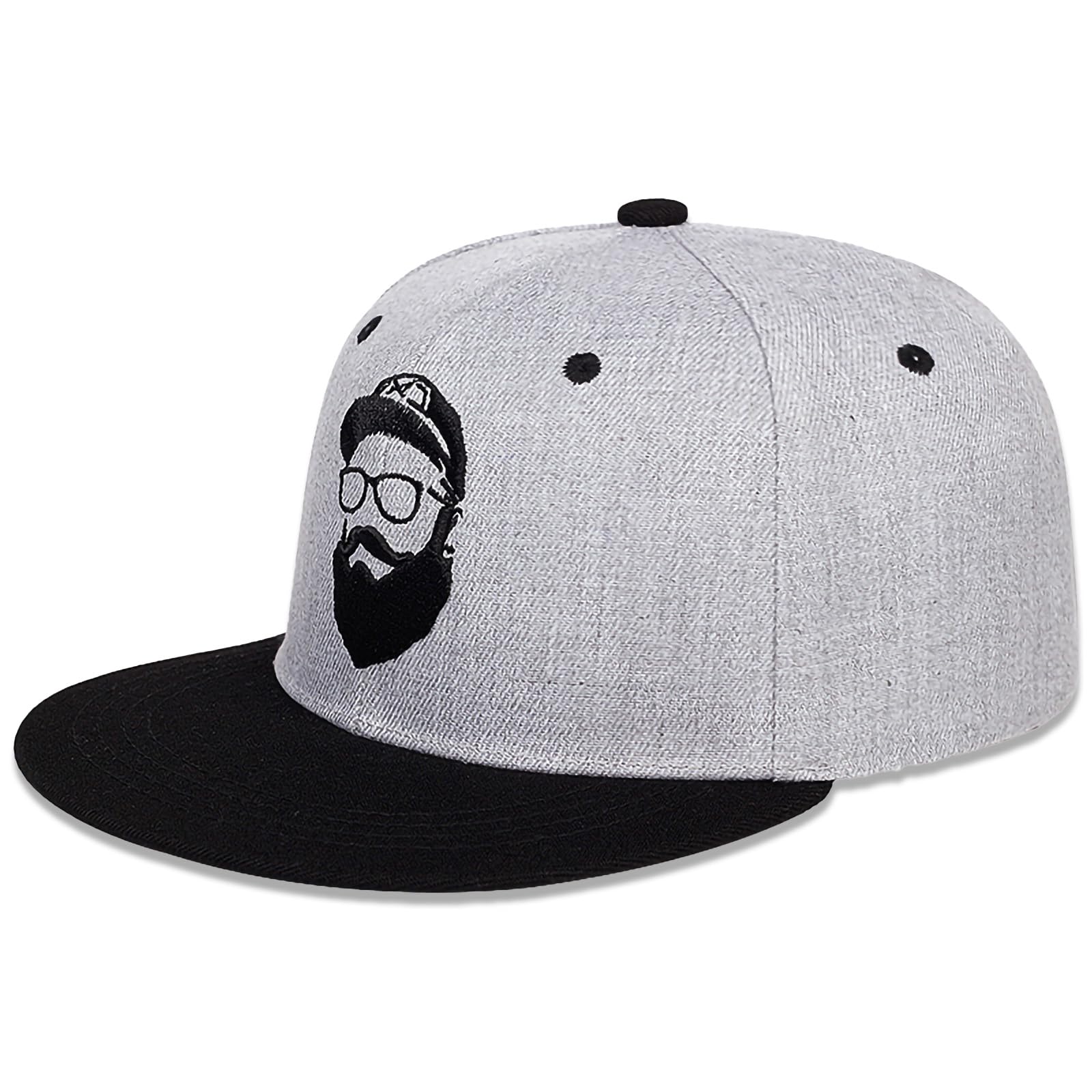 

Snapback Bearded Father Large Korean Bearded Deep Straight Logo [Aglem] Мужская кепка, размер, Father, бейсбол, популярная, стильная, вышитая, (Серый) серый