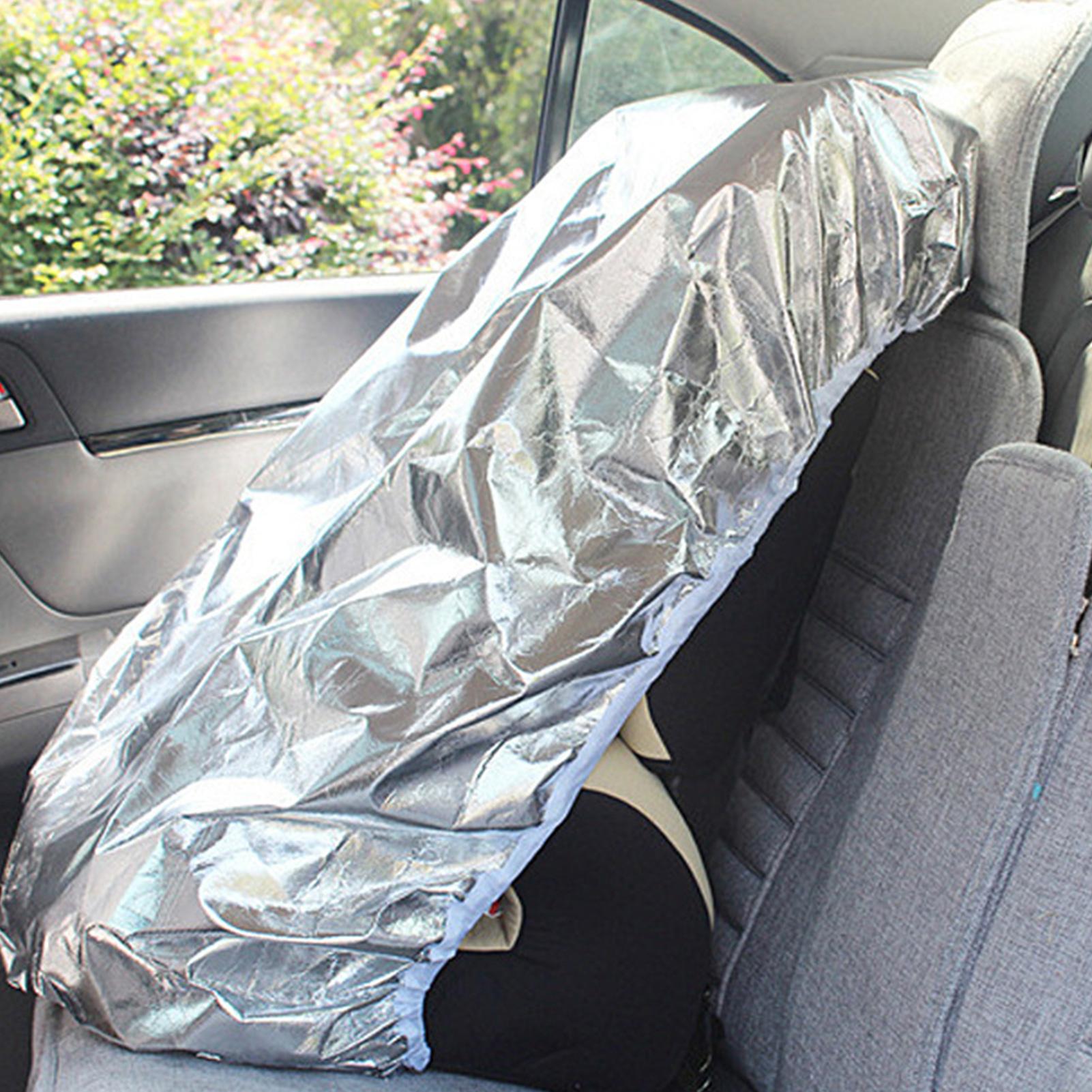 

108*80cm Car Seat Baby Seat Sun Shade Protector Cover For Kids Aluminium Film Sunshade UV Protector Dust Insulation Cover CN