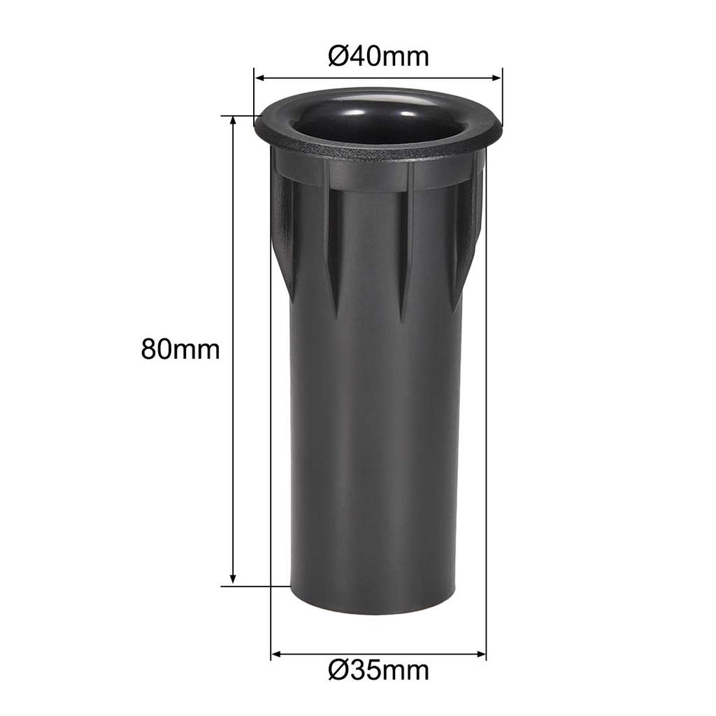 uxcell Speaker Port 35mm x Subwoofer Bass Reflex Bass Woofer Pack of 2 Tubes, 80mm, Tubes, Box,