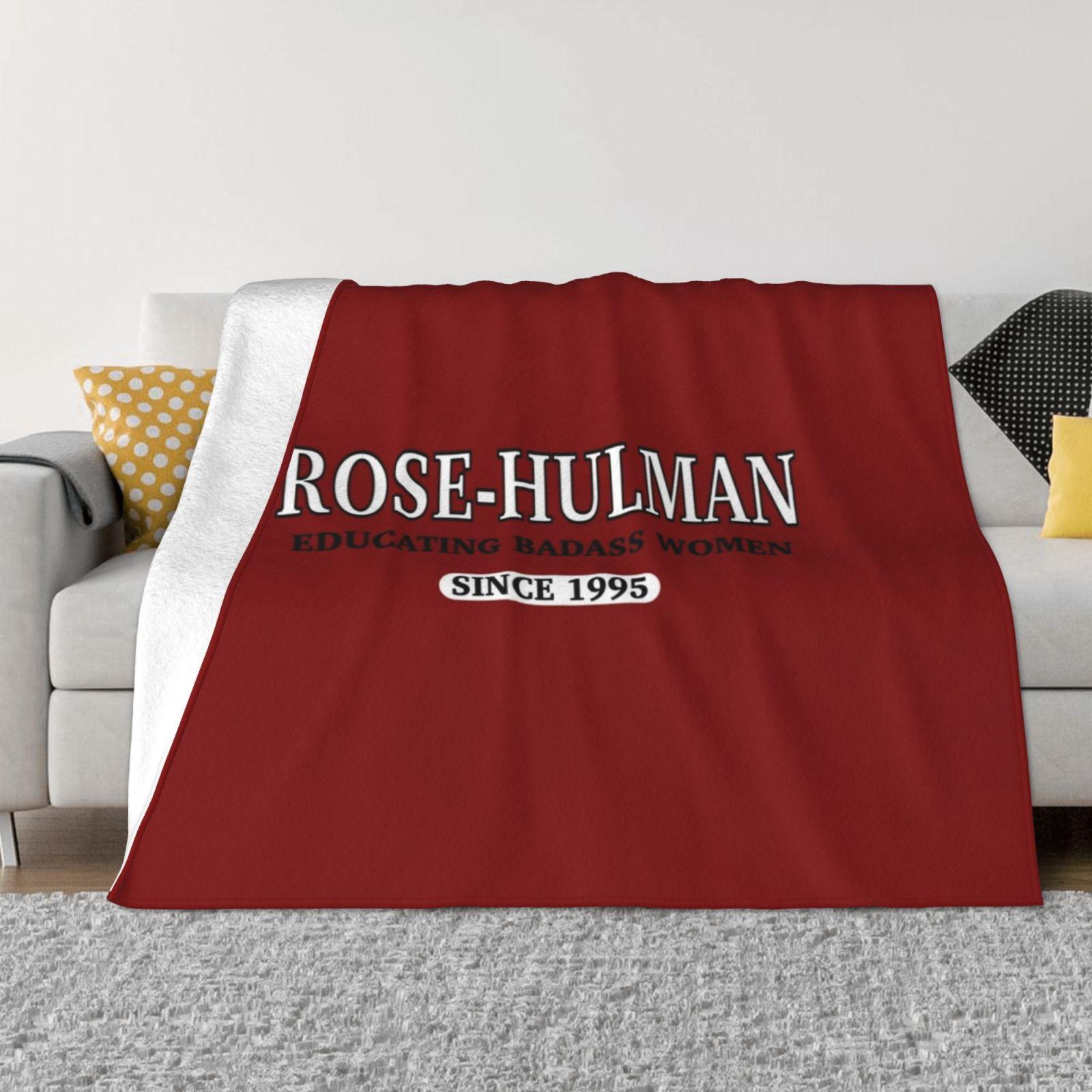 

Rose-Hulman Women Soft Warm Light Thin Blanket Rose Hulman Rhit Women In Stem 30x40in