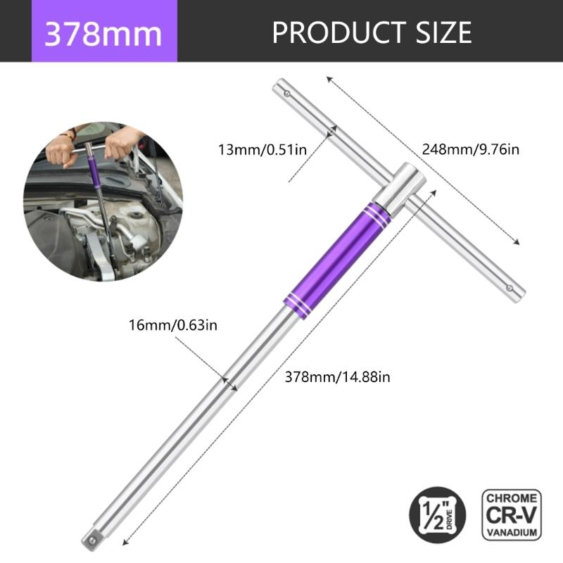 Telescoping Lugs Nut Wrench Spanner Set With 300Nm Torques Capacity Ergonomic Handle For Car Tire Maintenance And Repair